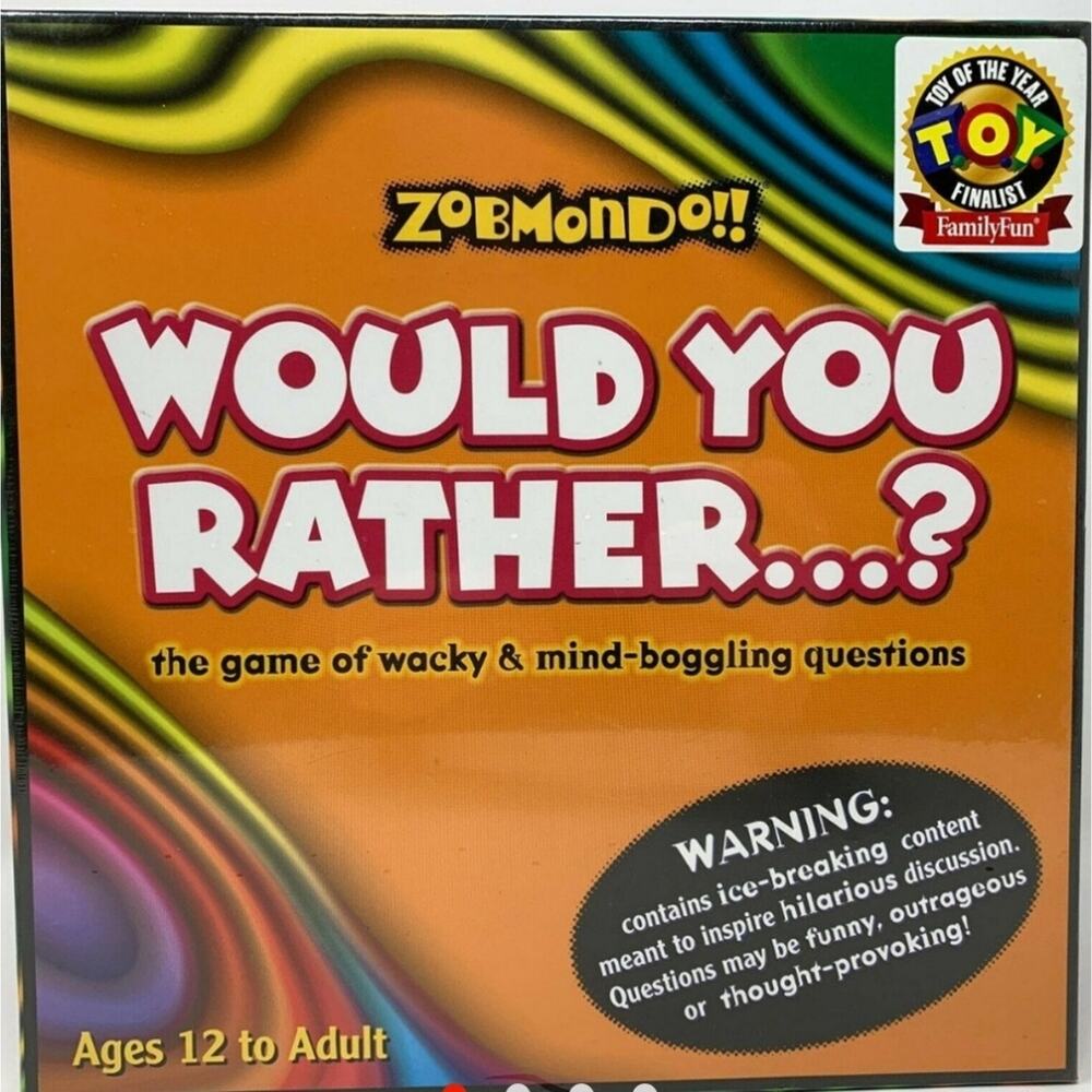 Would You Rather? Board Game Complete Ages 12 and up